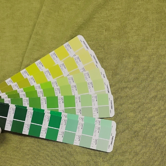 Eileen Fisher Chartruese Green Knit Linen Sweater - Picture 15 of 15